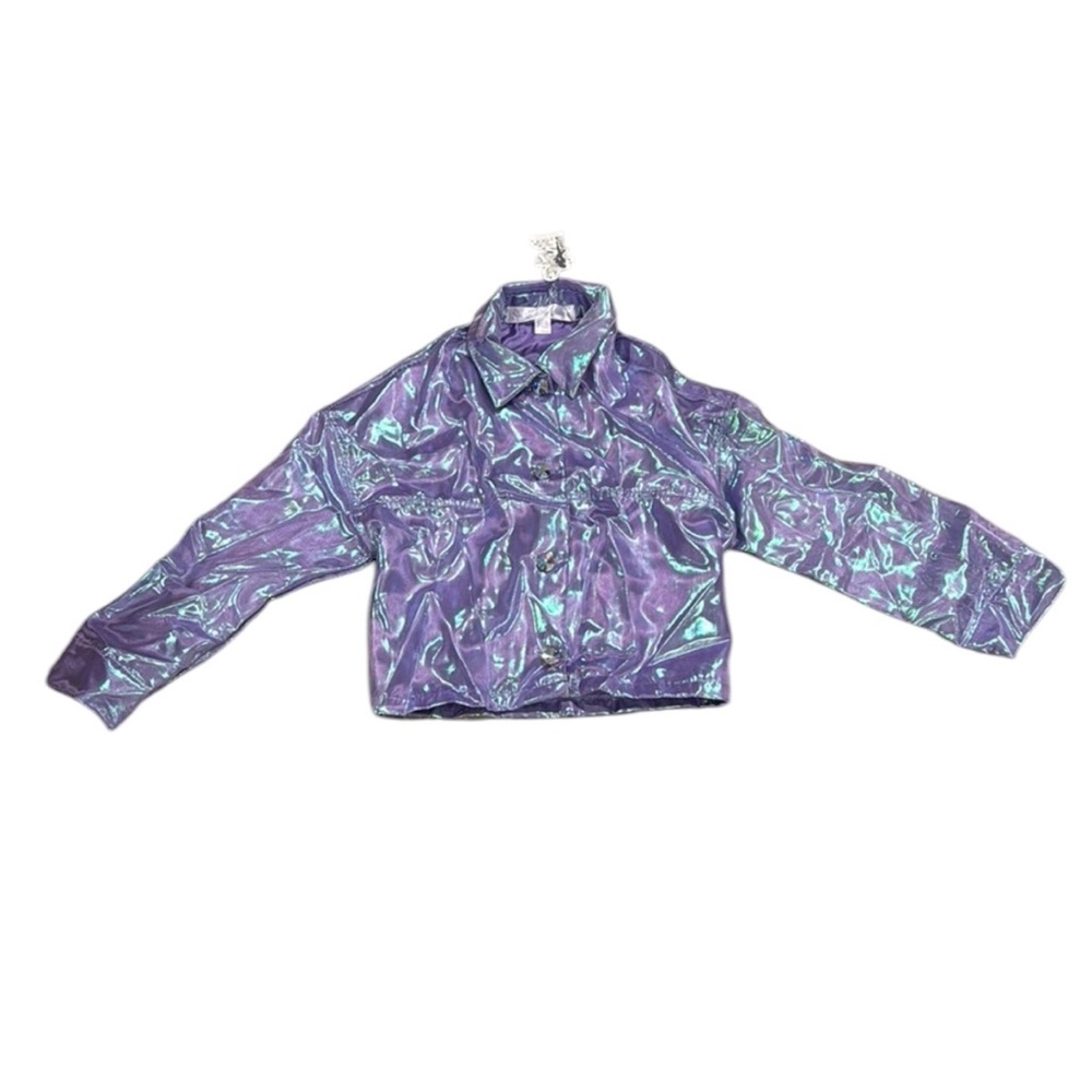 Sparkl Fairy Couture Purple Iridescent Jacket